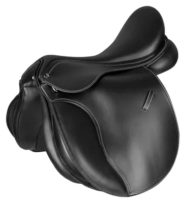 Produktbild von Waldhausen Vielseitigkeitssattel Economic, Synthetik Schwarz 17,5"/44 cm
