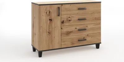 Obrázek produktu pro Kombinovaná komoda NAIRI - dub artisan
