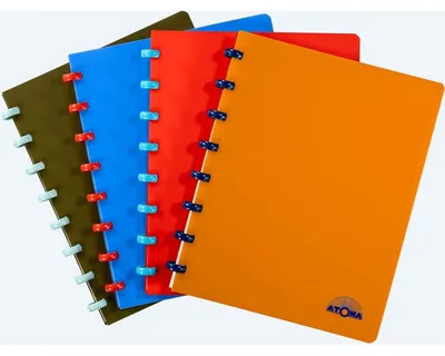 Produktbild von Atoma – Nature-Notizbuch, ft A5, 144 Seiten, liniert, verschiedene Farben