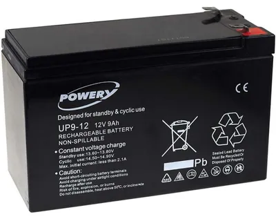 Image de Batterie gel-plomb pour USV APC Back-UPS ES550 9Ah 12V