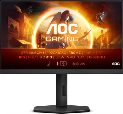 Produktbild von AOC 68,6cm (27") 27G4XE 16:09 2xHDMI+DP IPS black retail