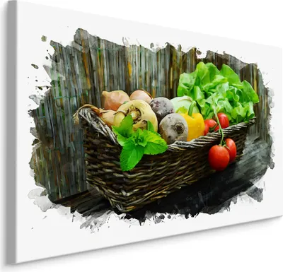 Zdjęcie produktu dla Obraz do kuchni kolorowe warzywa papryka Dekoracja 3D 100x70cm