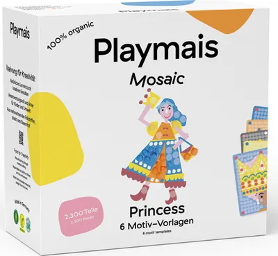Zdjęcie produktu dla PlayMais zestaw kreatywny Mozaika 2300 Księżniczka Księżniczka od 3 lat 160968