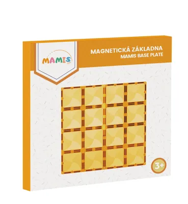 Immagine prodotto di MAMIS Base per costruzioni magnetiche - gialla