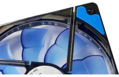 Image de Inter-Tech 88885412 Fan Argus L-12025 BL, 120mm LED, Blue