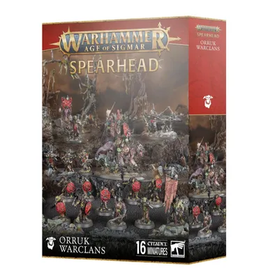 Produktbild von Warhammer Age of Sigmar Spearhead Orruk Warclans