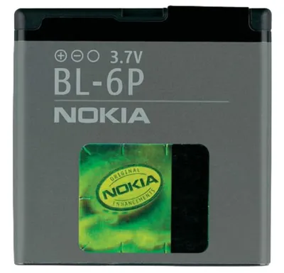 Produktbild von Akku für Original Nokia BL-6P für Nokia 5100 classic 5100c, 6500 Classic, 6500c, 7900 Prism, 7900 Chrystel Prism Handy Accu Neu!