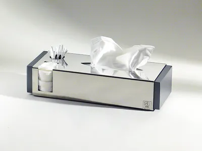 Produktbild von Kosmetikbox, Kombibox (1) aus Edelstahl, Seitenteile anthrazit