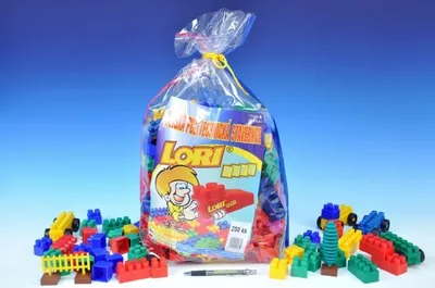 Produktbild von LORI - Bausatz LORI 250 Kunststoff 250 Stück in Plastiktüte 30x45x22cm
