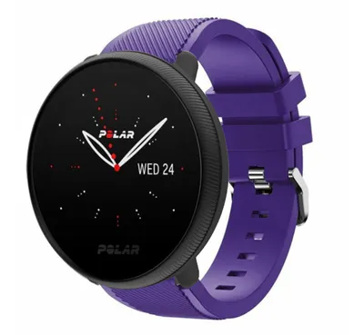 Produktbild von Strap-it Polar Ignite 3 Silikonarmband (Lila)