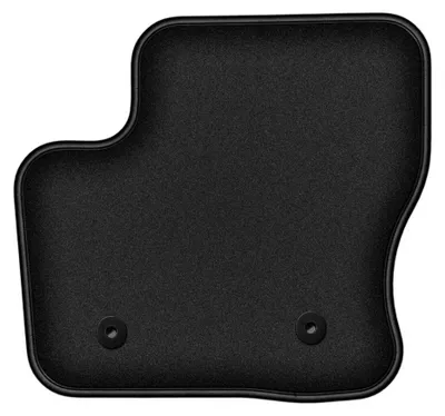 Immagine prodotto di Tappetino guidatore in moquette per Ford Transit Connect FL 2017- (commerciale) – 1 pezzo, nero, su misura – Wielganizator DURBAN