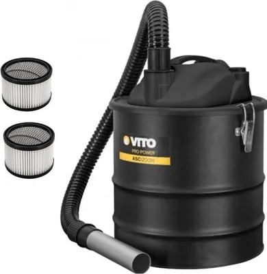 Image de Aspirateur de cendres 1200W Cuve 18L + 2 Filtres HEPA VITO