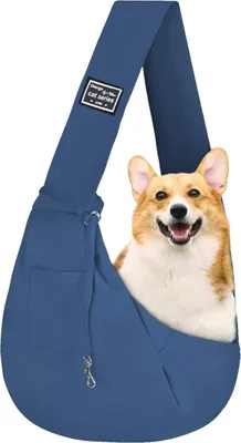 Productafbeelding van Famanu schoudertas voor honden en katten - ideaal voor reizen en wandelingen