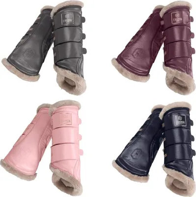 Produktbild von Eskadron HERITAGE Gamasche " GAMSLATE FAUXFUR "  1Paar Größe - XL Farbe - cassis