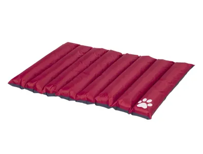 Produktbild von Nobby Matte eckig Classic Anon rot/grau, Maße: 110 x 85 x 8 cm