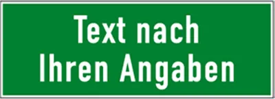 Produktbild von Dreifke® Schild, Rettungszeichen - Text und/oder Symbol nach Ihren Angaben,Ku...