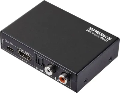 Produktbild von SpeaKa Professional Audio Konverter [HDMI - HDMI] 3840 x 2160 Pixel