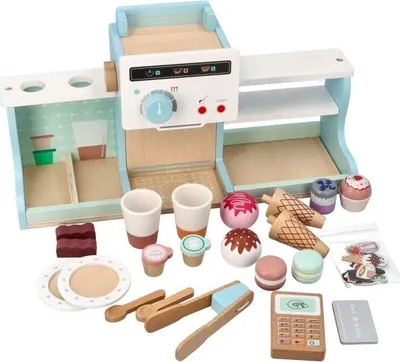 Zdjęcie produktu dla Kawiarnia z lodami, drewno, Adam Toys