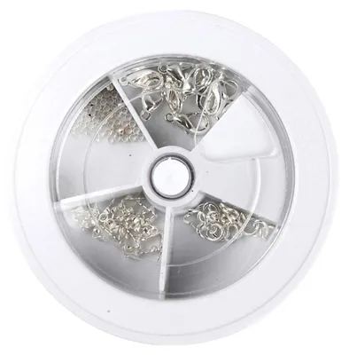 Produktbild von Creativ Company Schmuck Silverly Starter Set, 101dlg.