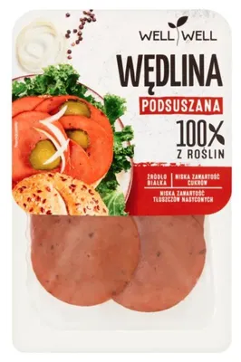 Obrázok produktu pre Wędlina roślinna podsuszana Wędlinki Wellness 90 g