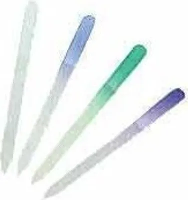 Image de Pfeilring Lime à ongles en verre, transparente, 14 cm de long