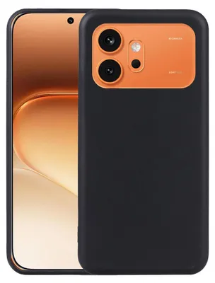Produktbild von Handyhülle für Honor 600 Silikon TPU Dünn Stoßfest Flexibel Schwarz