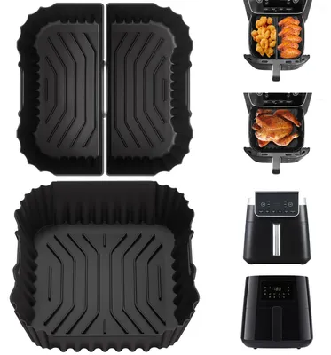 3er Set Air Fryer Silikonformen, für Philips, Ninja, Cosori
