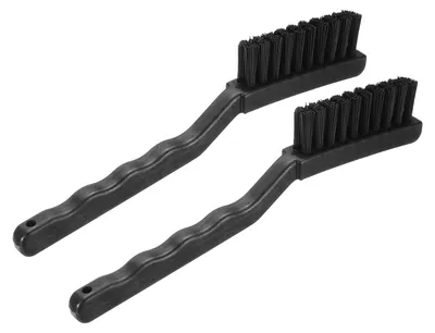 Antistatische Borsten 2er-Set 18x58 mm PP-Nylon Schwarz
