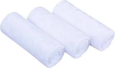 Produktbild von Famanu Mikrofaser Sporthandtücher - Schnelltrocknend und saugfähig, 3 Stück, 40 cm x 81 cm, Weiß