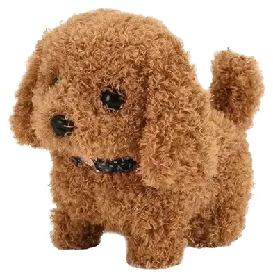 Produktbild von Interaktiver Roboterhund Plüschtier - Realistisches Verhalten - Bellt und läuft - Spielzeug für Kinder ab 2 Jahren - Ideales Geschenk