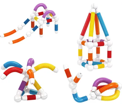 Produktbild von Creathek Magnet-Flexistäbe Konstruktionsset, 26-teilig