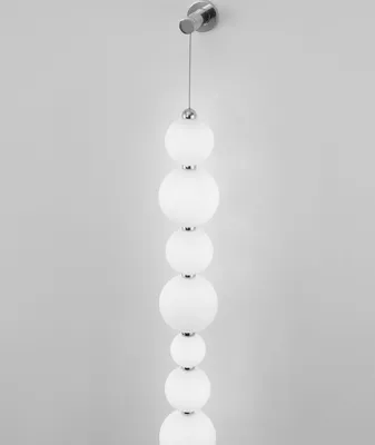 Produktbild von Nova Luce PERLA LED Wandleuchte Chrom 42W Warmweiss 10x9x105cm dimmbar 9186920