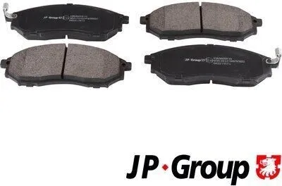 Produktbild von JP GROUP Bremsbeläge Satz Vorne für NISSAN Qashqai / Qashqai +2 I (J10, NJ10) 4363600810