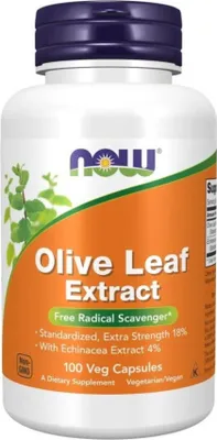 Productafbeelding van NOW Foods olijfblad extract BI9463