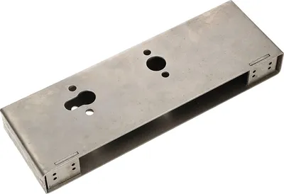 Produktbild von KOTARBAU® Schlosskasten für Torschloss 90x63x40mm Universaler Kasten für Stahlprofile von Türen Toren Pforten