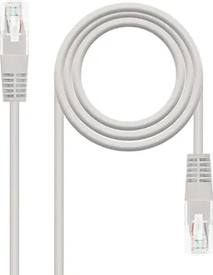 Produktbild von Nanocable 10.20.0400, 0,5 m, Cat6e, U/UTP (UTP), RJ-45, RJ-45, Grau