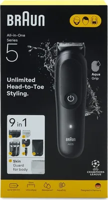 Obrázok produktu pre BRAUN AIO5540 čierny zastrihávač