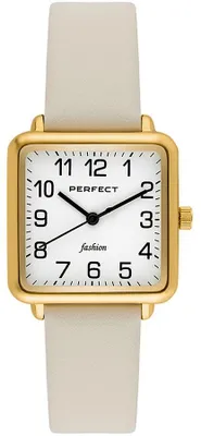 Produktbild von Damenuhr Perfect, beige, Perfect-PF01235