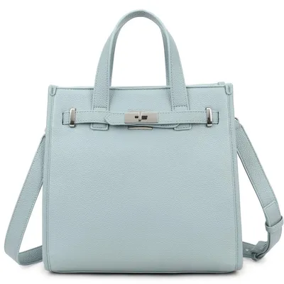 Immagine prodotto di Borsa a mano Elinys in ecopelle, marca Giuliano, per donna, colore blu