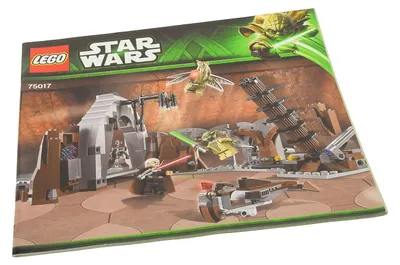 Produktbild von 1x Lego Bauanleitung Star Wars Episode 2 Duel auf Geonosis 75017
