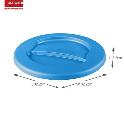 Produktbild von Sunware Deckel für Eimer Waterline 12 L blau