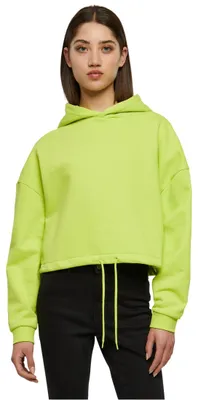 Zdjęcie produktu dla Dámská mikina Urban Classics Ladies Cropped Oversized Hoodie frozenyellow - L