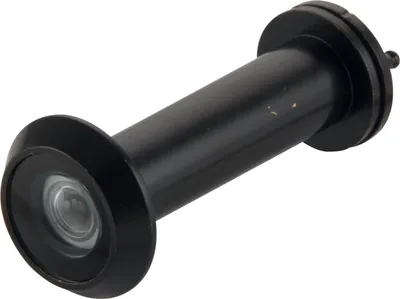 Produktbild von Türgucker ø 14, Türstärke 50-80 mm Brandschutz tauglich schwarz