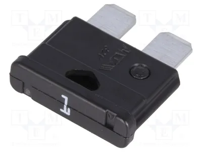 Zdjęcie produktu dla 10 sztuk: Bezpiecznik topikowy, 1A, 19mm, 32V, UNIVAL 340.017, bezpieczniki samochodowe typu "Stard"
