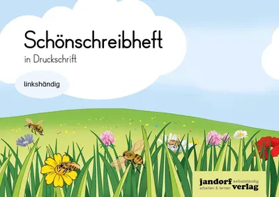 Produktbild von Schönschreibheft in DS - linkshändig