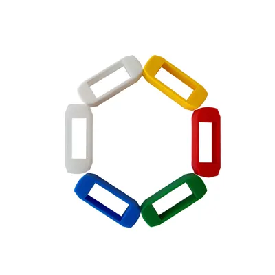 Immagine prodotto di 100 morsetti Zander, morsetti a croce in plastica, distanziatori, 22 mm, colore giallo