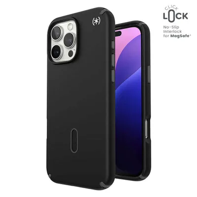 Produktbild von Speck 150724-3205, Cover, Apple, iPhone 16 Pro Max, 17,5 cm (6.9"), Schwarz