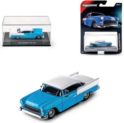 Produktbild von Majorette Collection 1955 Chevrolet Bel Air Auto Blau Kinder Blau One Size