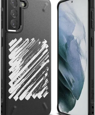 Image de Coque Ringke Onyx Paint pour Galaxy S21 Plus - Noir KP12220