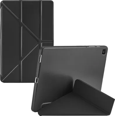 Productafbeelding van imoshion Origami Bookcase voor de Samsung Galaxy Tab S6 Lite (2020/2022/2024) - Zwart